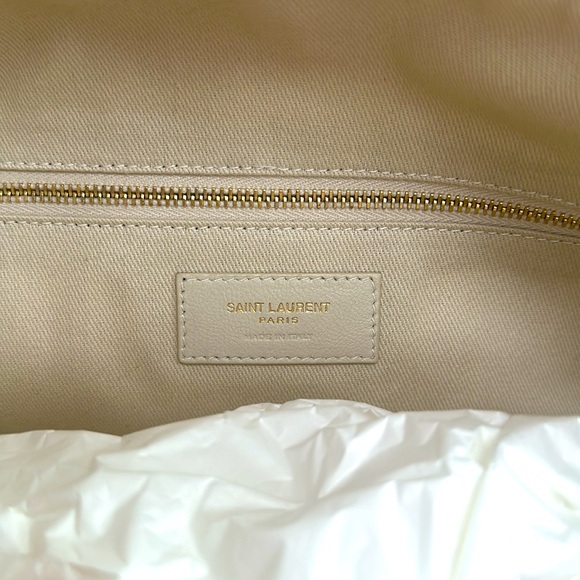 RARE YSL Saint Laurent Summer Print Quilted Terry Cloth Backpack - Picture 5 of 9